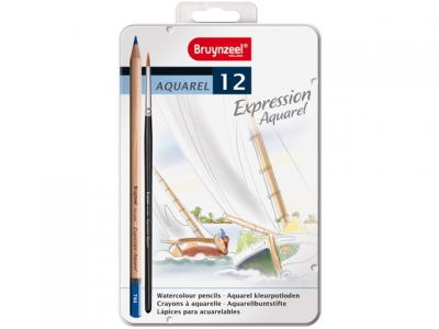 Expression Tin 12 Coloured Pencils 7735M12